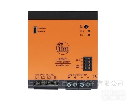 E84036  伊里德代理<em>德国</em>IFM<em>开关电源</em>