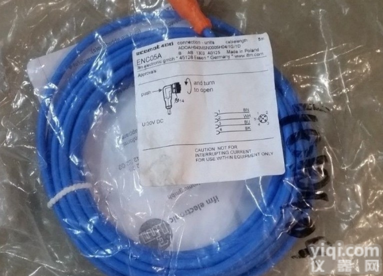 德国IFM带插座连接<em>电缆</em>ENC13A<em>特价</em>供应