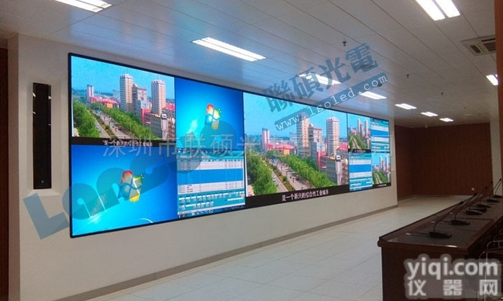 P2接待<em>大厅</em>高清LED<em>电子屏</em>幕包安装<em>调试</em>效果