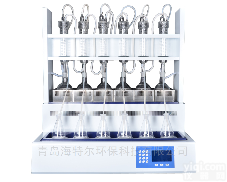 HT-108B  <em>挥发酚</em>青化物<em>氨氮</em>凯氏氮全自动<em>蒸馏</em>装置