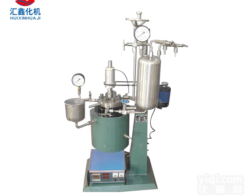 釜盖升降<em>翻转</em>高压釜，<em>升降式</em>实验室<em>反应釜</em>