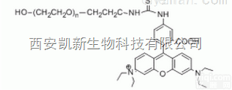 Rhodamine B  RB-<em>PEG</em>-OH,<em>罗丹</em>明<em>PEG</em><em>羟基</em>,MW:2000