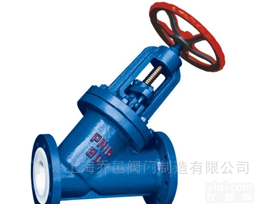 <em>J45F46</em>  直<em>流式</em>衬氟<em>截止阀</em>