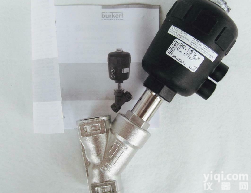 BURKERT 2000型00178674<em>气动</em>式<em>不锈钢</em>角座阀