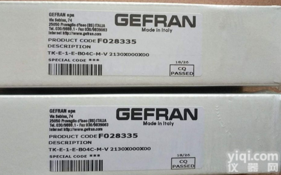 <em>意大利</em>采购GEFRAN位移传感器