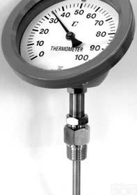 直径75  0-<em>100</em>℃  山本计器 密闭屋外用<em>温度计</em>直径75  0-<em>100</em>℃