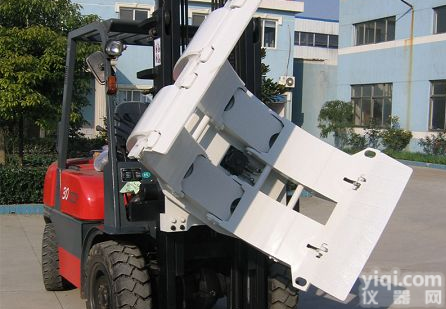 <em>苏州</em>3吨柴油叉车抱桶<em>电子秤</em>-倒桶<em>称重</em>仪