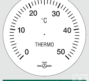 0-50℃ 直径100  <em>YAMAMOTO</em> <em>山本</em>计器 金属<em>温度计</em>