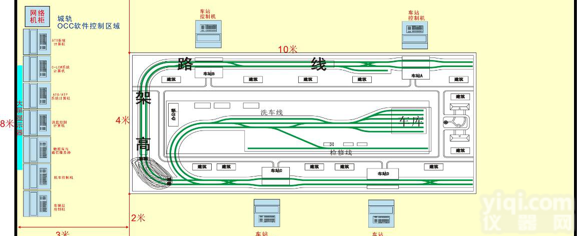 TKCG-XH  城市轨道交<em>通通信</em>、信号沙盘