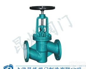 J41F3、J41F46  <em>直通式衬氟截止阀</em>