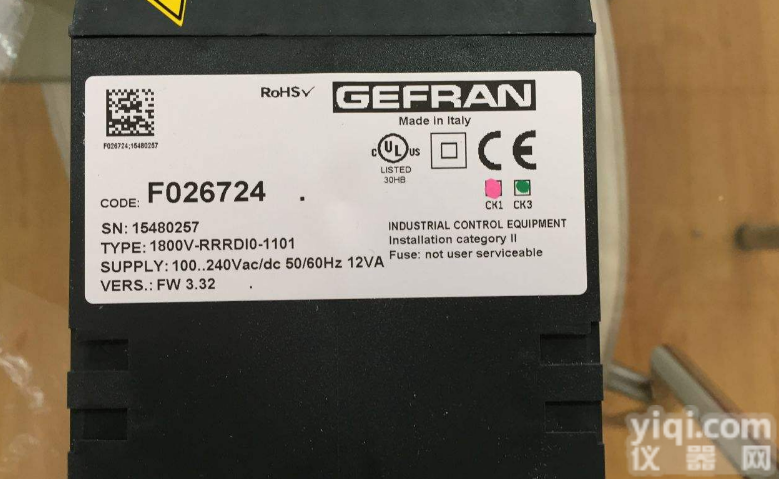 GEFRAN<em>温控</em>器/GEFRAN<em>控制器</em>