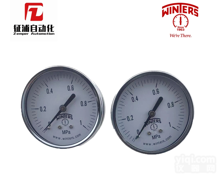 PFQ  WINTERS文<em>特斯</em>工业型<em>压力表</em>PFQ-25-T-B-A-4N