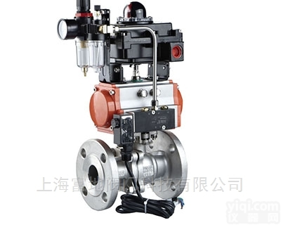 Q641H-16C  气动球阀可带防爆<em>电磁阀</em>防爆限位<em>开关</em>减压阀