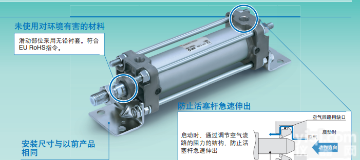 日本SMC代理  淮南smc<em>气缸</em>CDA2B100-150Z<em>气动元件</em>大量现货