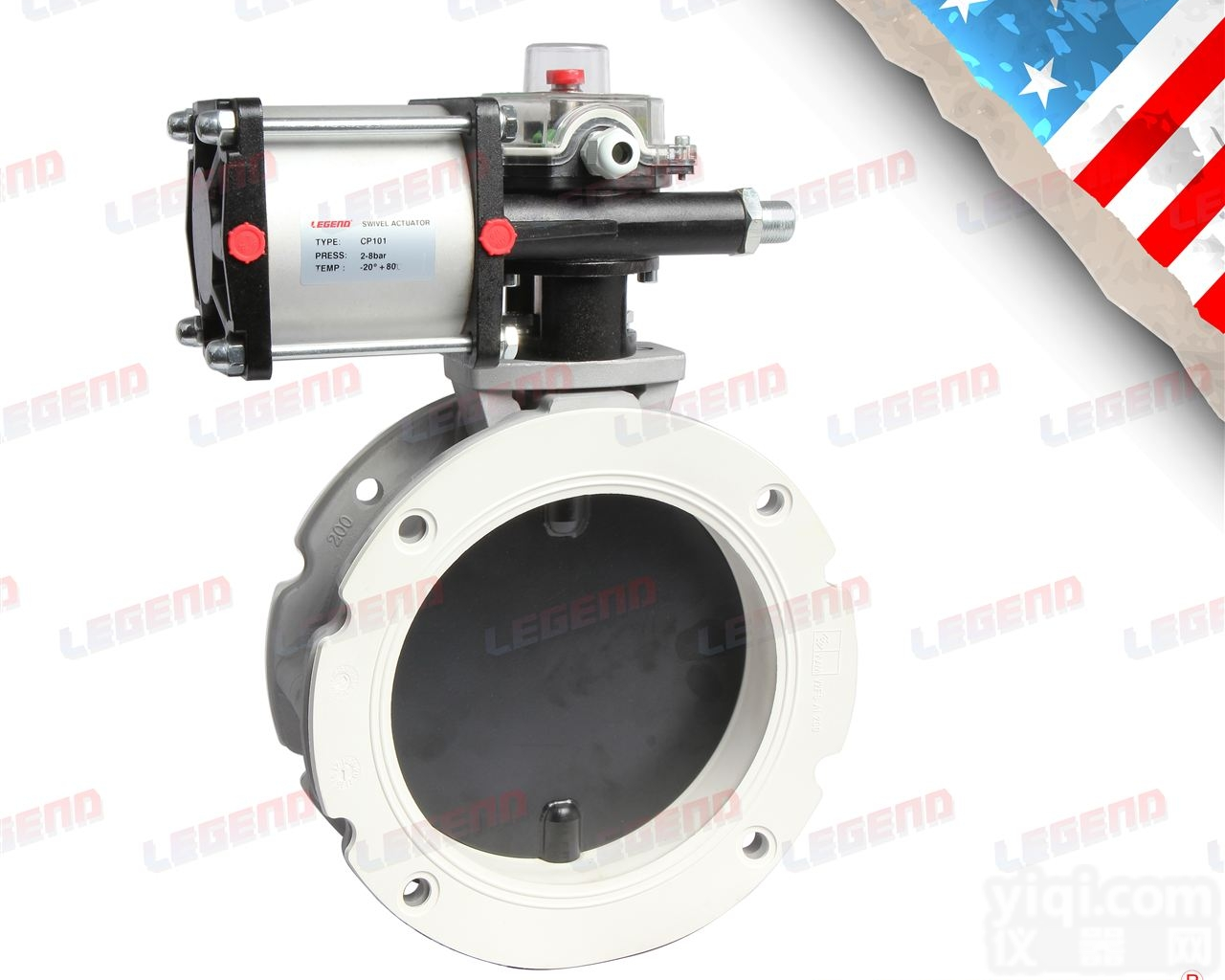 <em>气动</em>不锈钢<em>粉体</em>蝶阀<em>蝴蝶</em>阀粉尘蝶阀