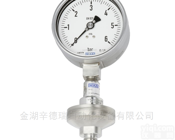 DSS34M  德国<em>威卡</em>wika隔膜密封<em>压力表</em>
