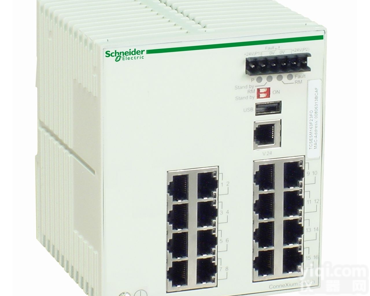 TCSESM163F23F0  <em>施耐德</em>16TX口<em>以太网</em>交换机TCSESM163F23F0