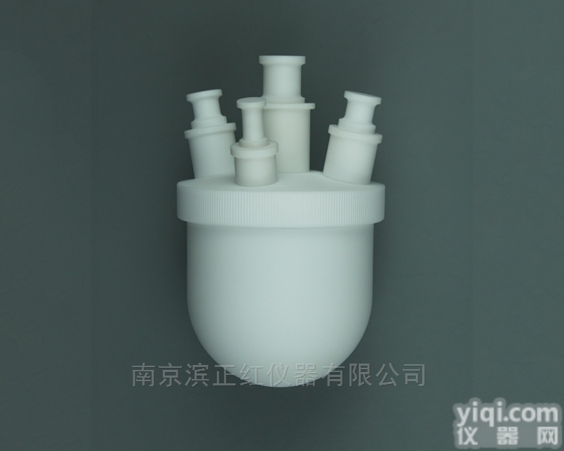 ZH-JSF  聚<em>四氟</em>乙烯<em>烧瓶</em>可<em>定制</em>颈数口径等