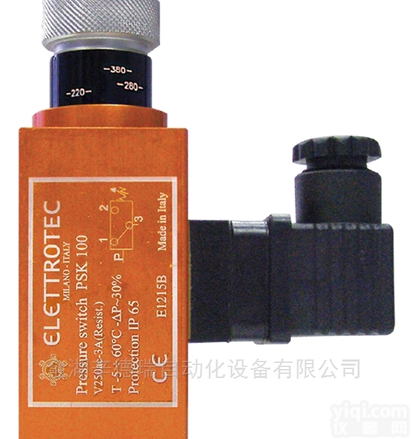 <em>PSK</em>  意大利ELETTROTEC伊<em>莱科</em>可调压力开关