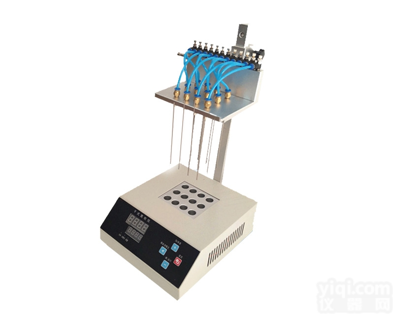 XBDCY-12孔  <em>氮气</em>吹扫仪<em>浓缩</em>氮吹仪