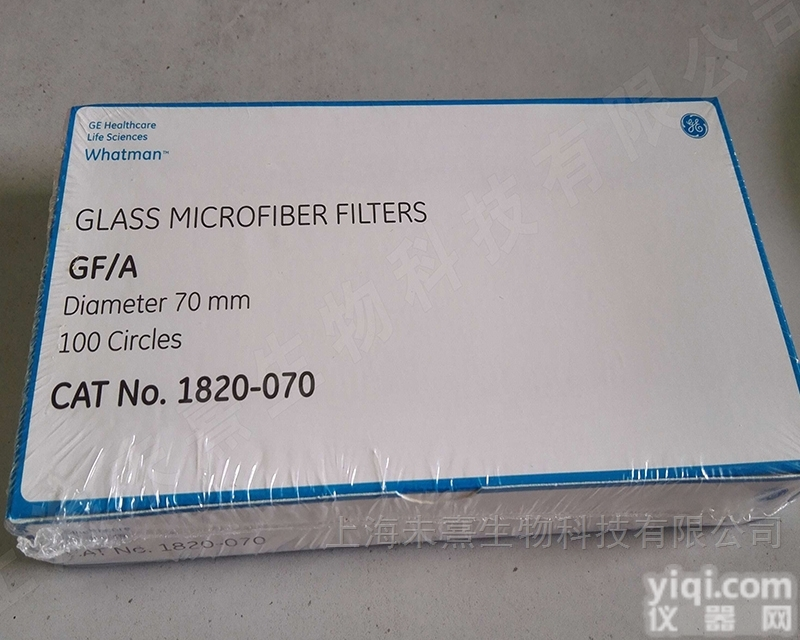 1820-070  whatman<em>沃特曼</em>GF/A系列<em>玻璃纤维</em><em>滤纸</em> 70mm