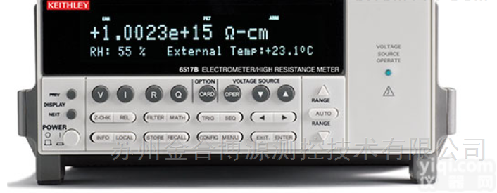 6517B  <em>吉时</em>利KEITHLEY 高阻计/<em>静电计</em>6517B