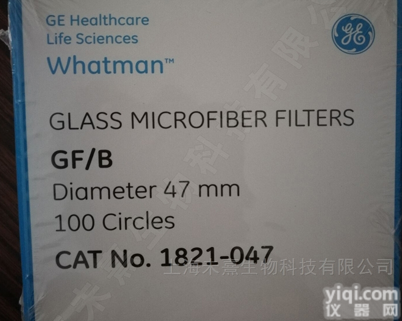 1821-047  WHATMAN<em>沃特曼</em>GF/B无<em>黏合剂</em>玻璃纤维<em>滤纸</em>