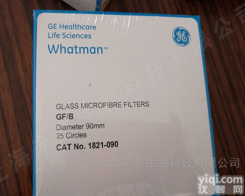 1821-090  GE whatman玻璃<em>纤维</em>滤膜 1.0um<em>直径</em>9.mm