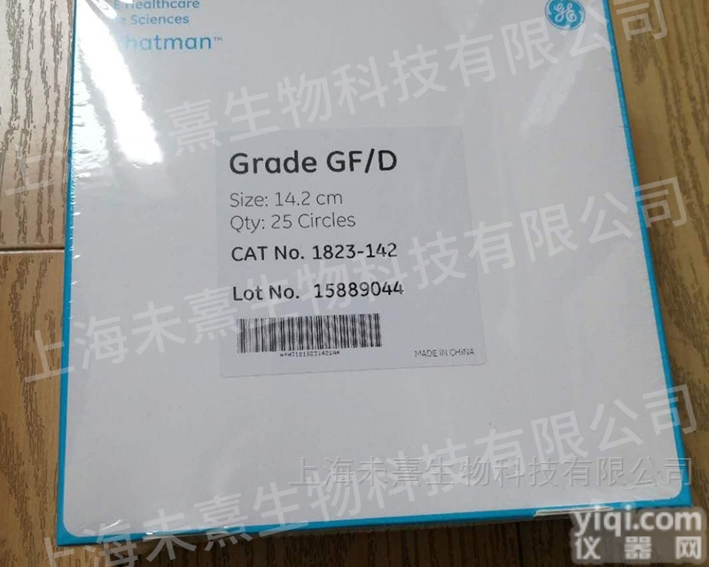 1823-142  GE WHATMAN GF/D<em>直径</em>142mm<em>玻璃</em>纤维滤膜