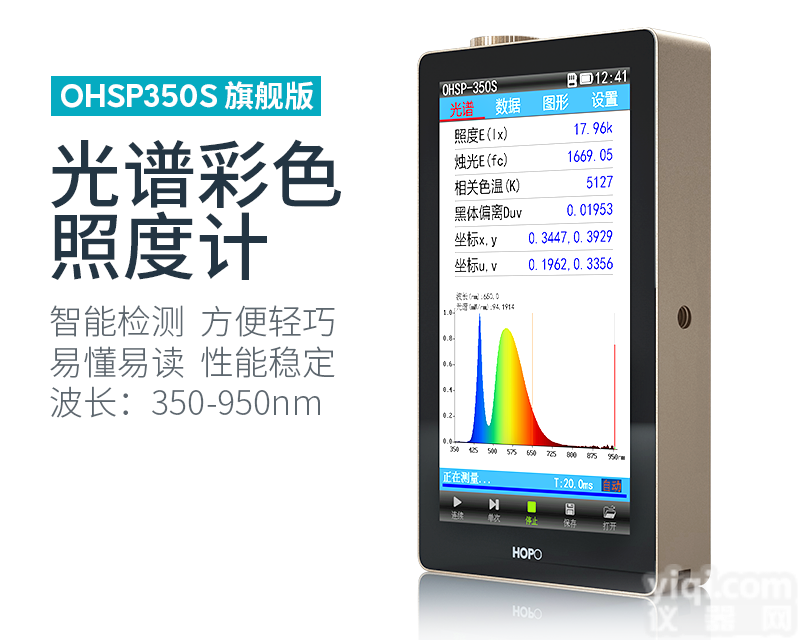 OHSP-350S/SF<em>光谱</em><em>彩色</em><em>照度计</em>