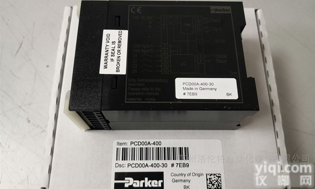 PCD00A-400  Parker<em>派克</em><em>放大器</em>PCD00A-400<em>现货</em>