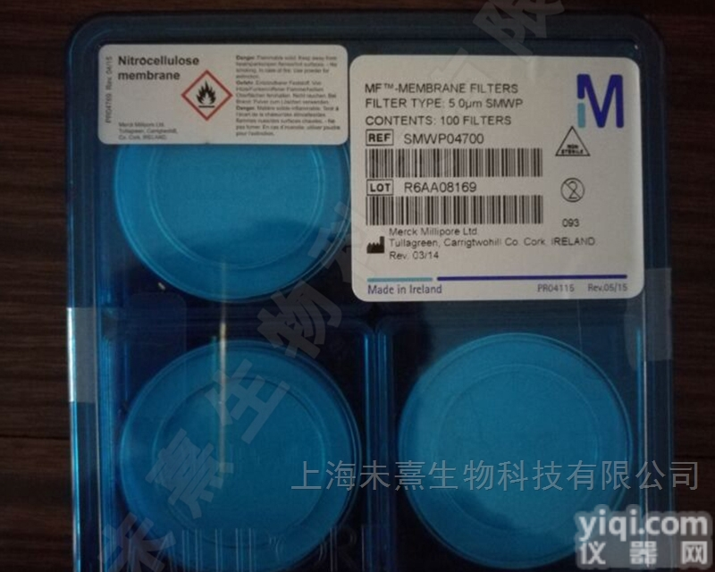 SMWP04700  MILLIPORE混合<em>纤维素酯</em><em>滤膜</em>孔径5.0um