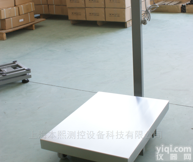 300kg<em>南昌</em>带<em>静音</em>滚轮可手推移动电子台秤