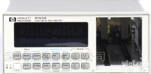 8153A  Agilent/HP 8153A<em>光波</em>万用表<em>安捷</em>伦/<em>惠普</em>