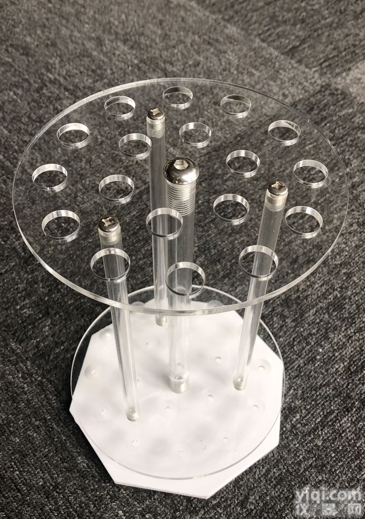 SP-YYGJ-YJBL  圆盘转式<em>有机玻璃</em><em>移液管</em>架