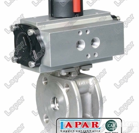 LPA16  <em>意大利</em>蓝帕<em>气动</em>不锈钢薄型<em>球阀</em>
