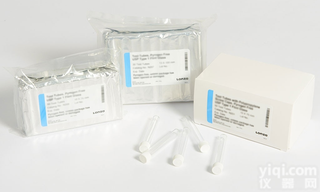 N207  LONZA 无<em>热原</em>稀释管 <em>内毒素</em>检测 箔纸包装