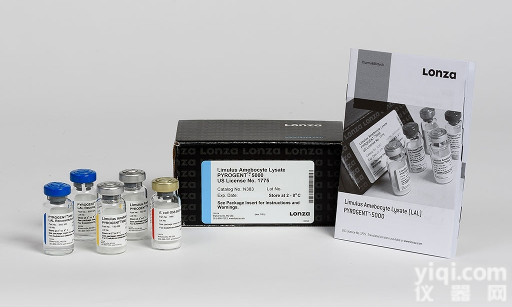 N383  龙沙 动态浊度法检测<em>试剂</em>盒 <em>体外</em>内毒素检测