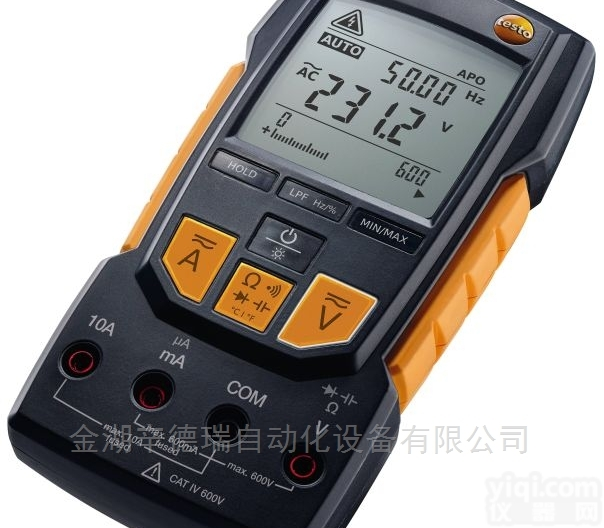 订货号:0590 7602  testo德国德图<em>万用表</em>数显真<em>有效值</em>