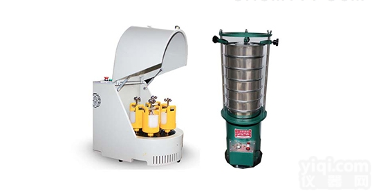 JC-DEQM-0.4L  土壤研磨行星式球<em>磨机</em>与<em>振动</em>筛