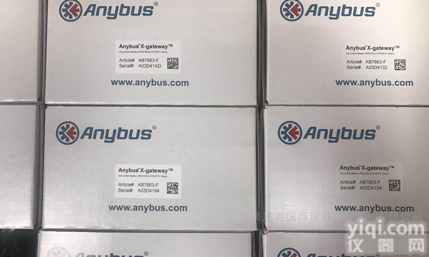 <em>瑞典</em>Anybus工业通信<em>网关</em>AB7663-F原装进口