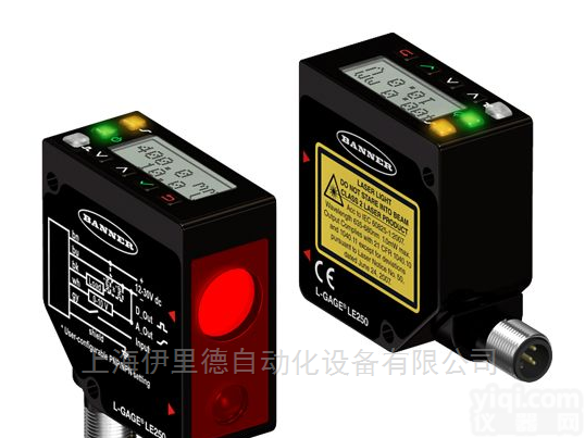 LE系列  美国<em>邦纳</em>BANNER传感器激光位移伊<em>里德</em>代理