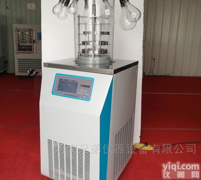 LGJ-18S多歧管<em>压盖</em>  电<em>加热</em>冻干机/真空冷冻干燥机