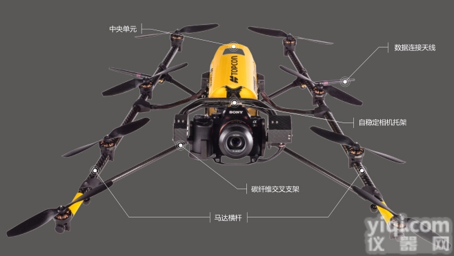 拓普康Falcon8小<em>范围</em>测量高精度<em>无人机</em>
