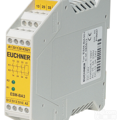 3个安全<em>触点</em>EUCHNER<em>继电器</em>ESM-BA301/302