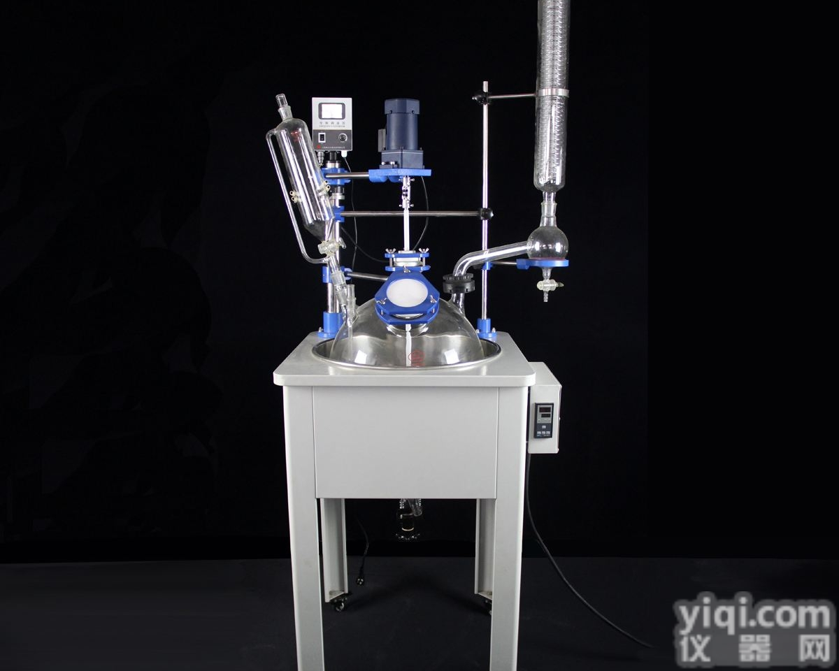 F-100L  上海单层<em>玻璃</em>反应釜真空<em>反应器</em>