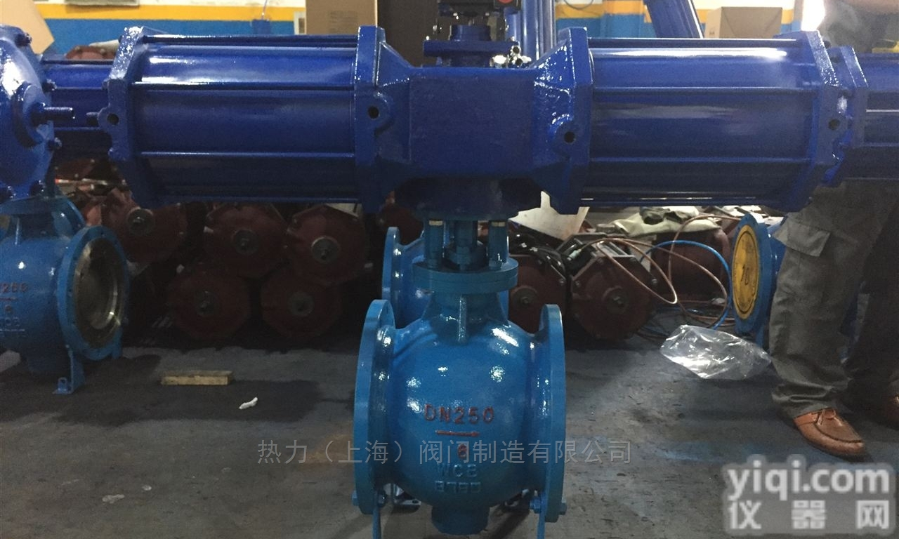 PQ640F/H  <em>大口径</em>气动<em>偏心</em>半<em>球阀</em>