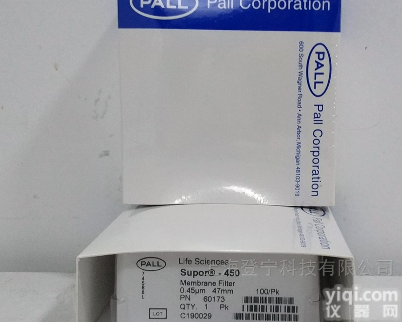 60173  美国Pall Supor 450圆盘过<em>滤膜</em>  PES<em>聚醚</em>砜