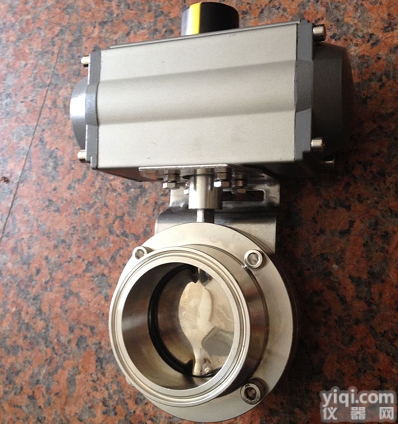 D681X  气动<em>卡箍式</em>快装<em>卫生</em>级<em>蝶阀</em>