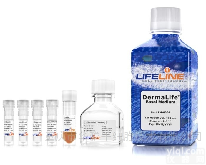 LL-0027  LIFELINE 黑素细胞<em>培养基</em>完整<em>试剂盒</em>